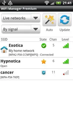 WiFi Manager android App screenshot 3